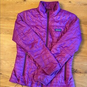 Patagonia Women's Vibrant Purple Puffer Jacket